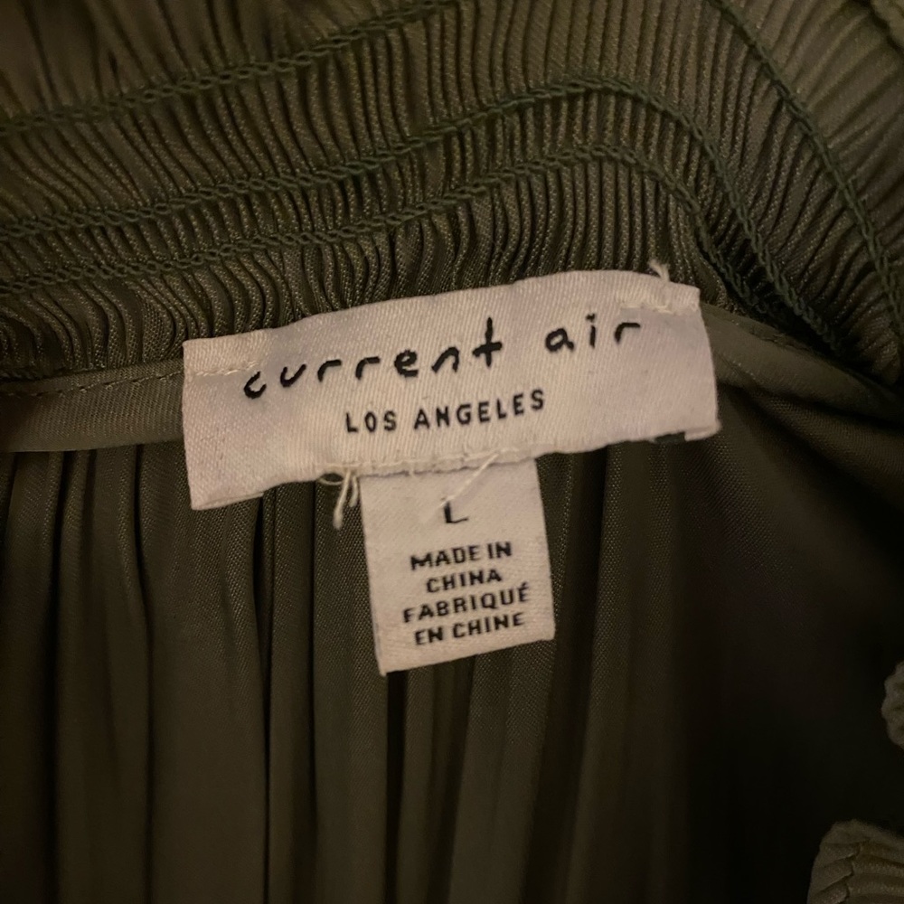 Current Air Olive dress size M